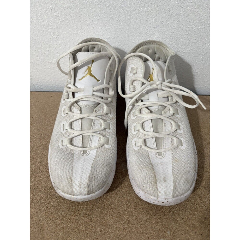 Pair Reveal Air Jordan Size 10 Shoes Metallic Gold Coin ( Read ) | W Box